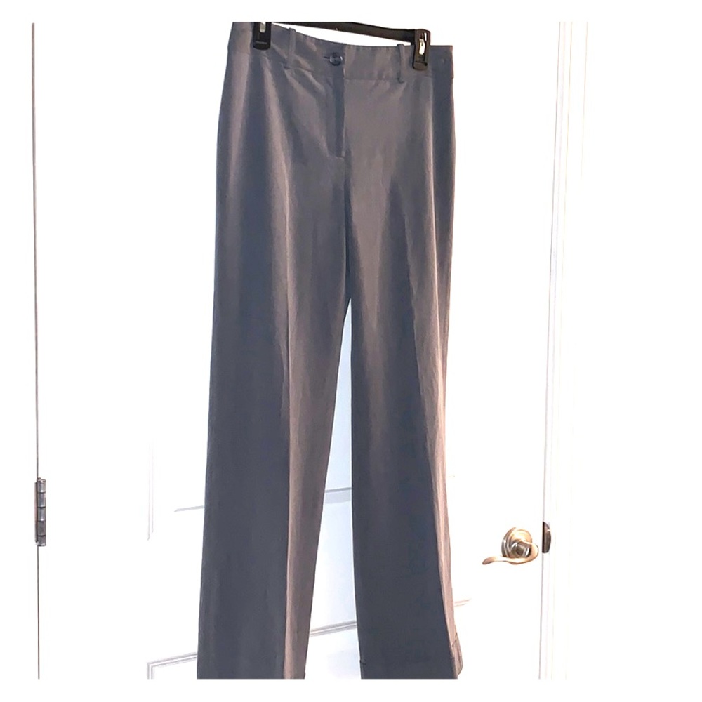 Ann Taylor LOFT gray 4 Laura trouser - Picture 1 of 6